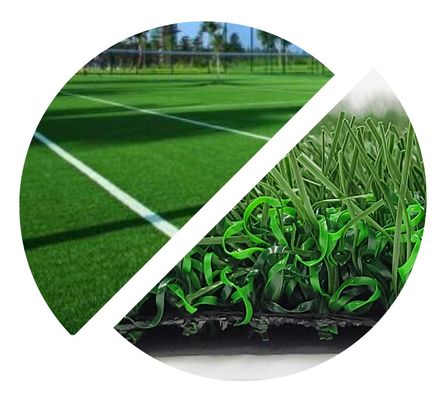 Qualität Nicht ausgefüllter Fußball-Kunstrasen 2x5 3/8&quot; Kunstrasen-Fußballplatz usine
