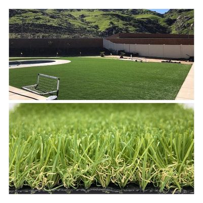 Verblendungsbeständig synthetisches Rasen 40 mm für Garten Landschaftsdekoration Verblendungsbeständig